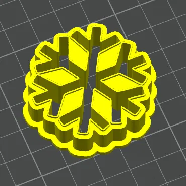 Snowflake 5 - Khuôn Cắt Bánh Quy