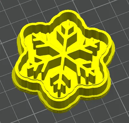 Khuôn Cắt Bánh Quy Hình Bông Tuyết Số 6 - Image 2