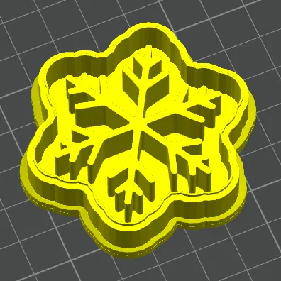 Khuôn Cắt Bánh Quy Hình Bông Tuyết Số 6