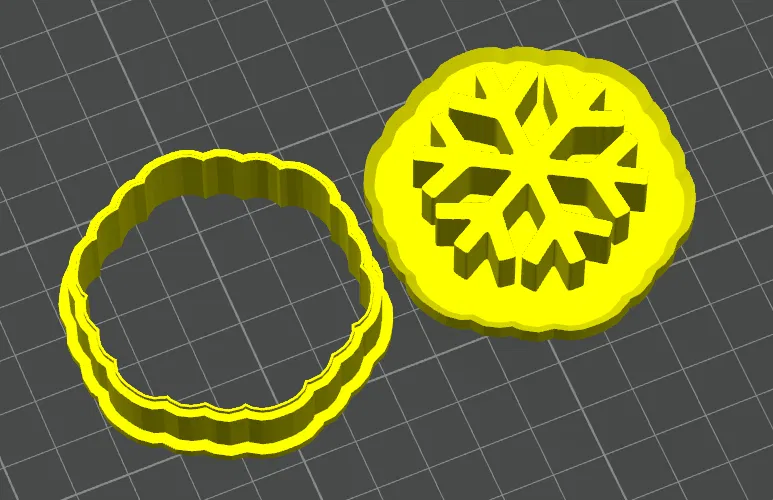 Snowflake 5 - Khuôn Cắt Bánh Quy - Image 1