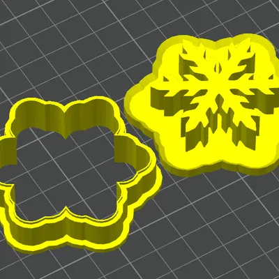 Khuôn Cắt Bánh Quy Tuyết 4