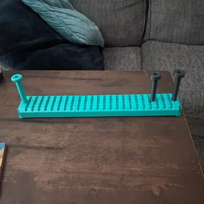 Kim Thay Thế Máy Làm Pom và Tua Rua Trái Tim Đỏ