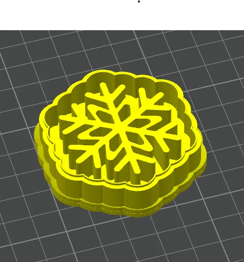Khuôn Cắt Bánh Quy Hình Tuyết 1 - Image 2