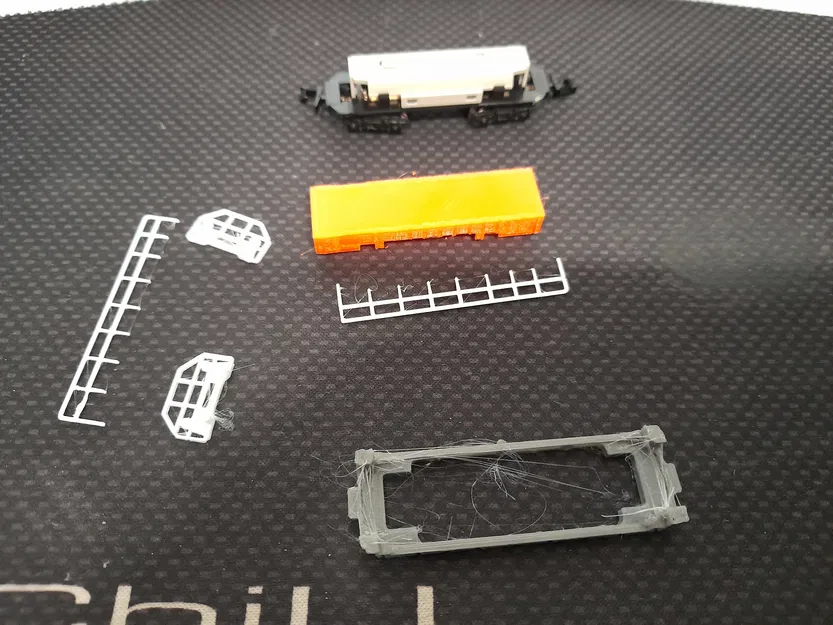 Xe đẩy đầu máy BB63000 khổ N - Image 4