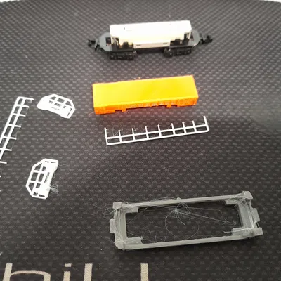 Xe đẩy đầu máy BB63000 khổ N