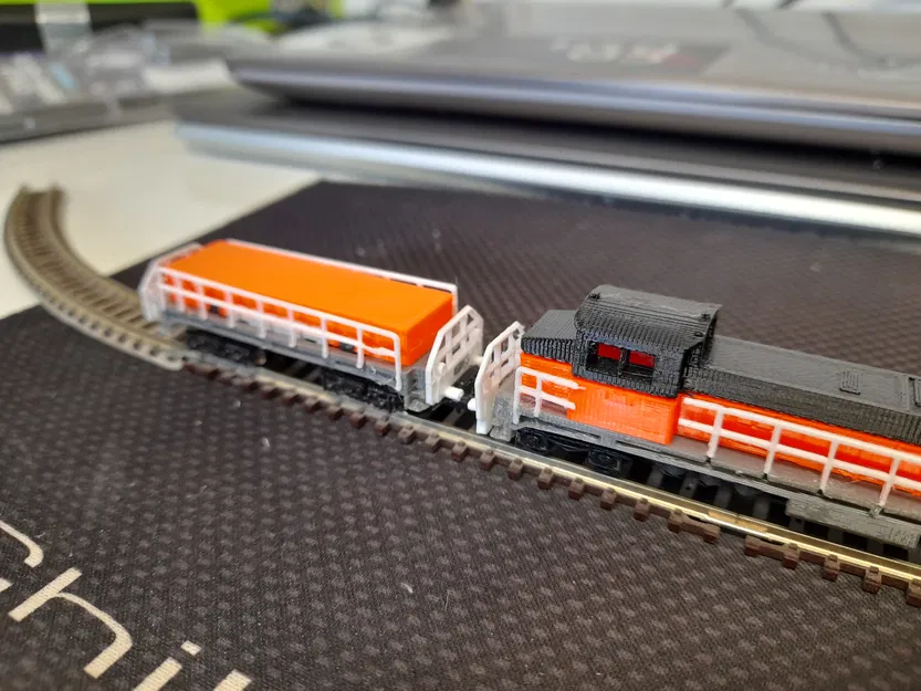 Xe đẩy đầu máy BB63000 khổ N - Image 5