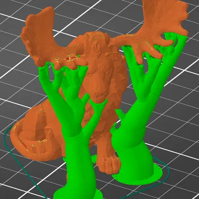 Sư tử Nai Sừng Tấm