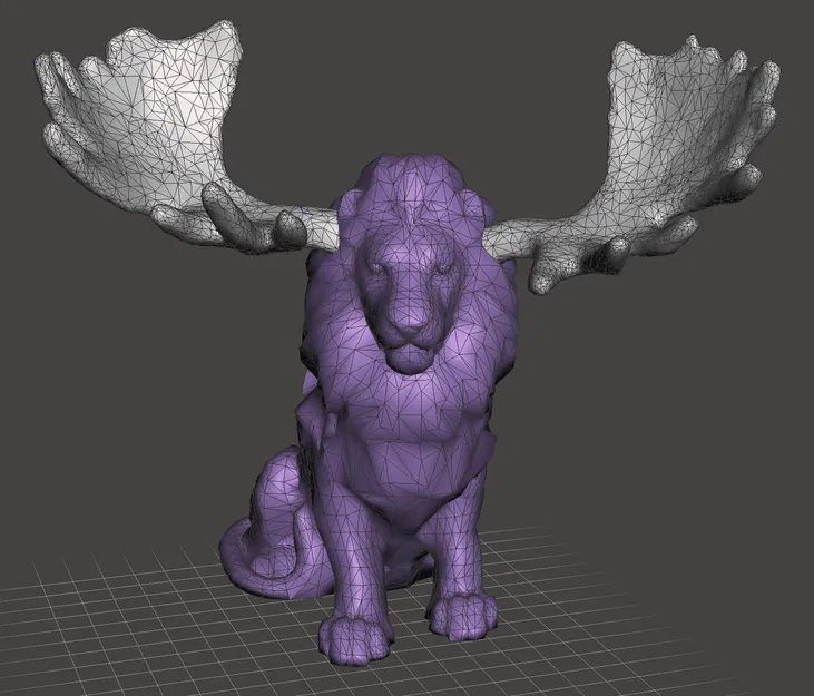 Sư tử Nai Sừng Tấm - Image 3