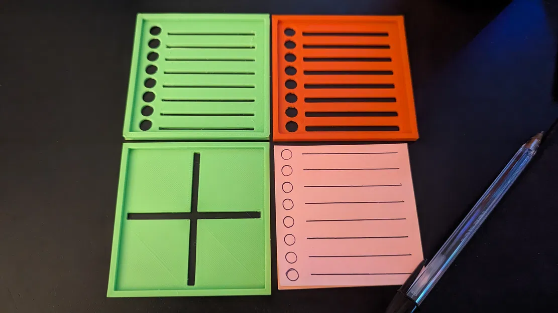 Khuôn Mẫu Giấy Ghi Chú "Sticky/Post-It" - Image 1