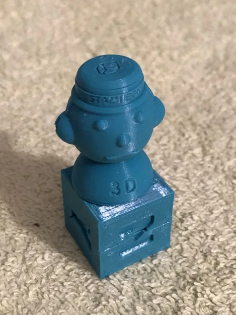 Mô hình Calibrate Mini Stami Figur để kiểm tra máy in - Image 2