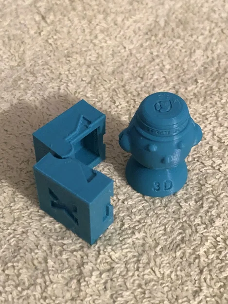 Mô hình Calibrate Mini Stami Figur để kiểm tra máy in - Image 3