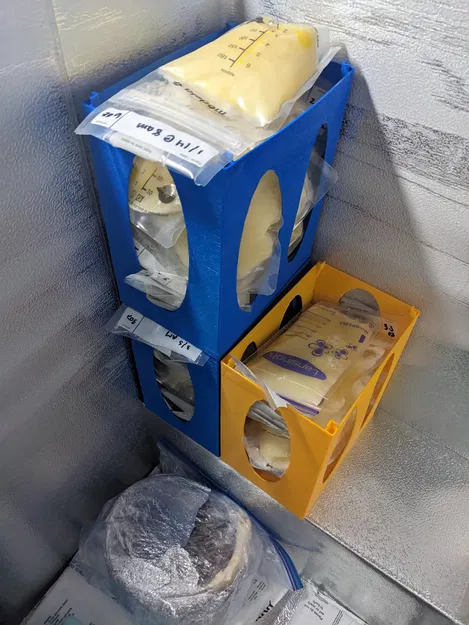 Khay Xếp Chồng Để Lưu Trữ Túi Sữa Mẹ - Image 5