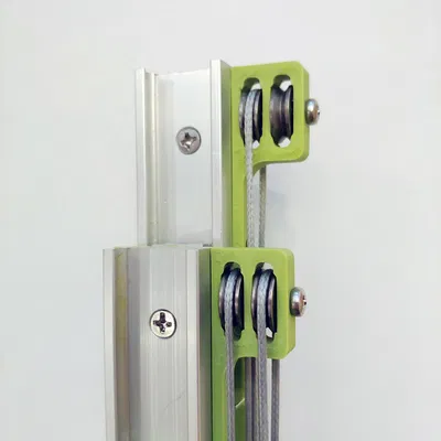 Bộ Chèn Ray Ngăn Kéo Cho Hệ Thống Nâng Dây Liên Tục Dây Kép