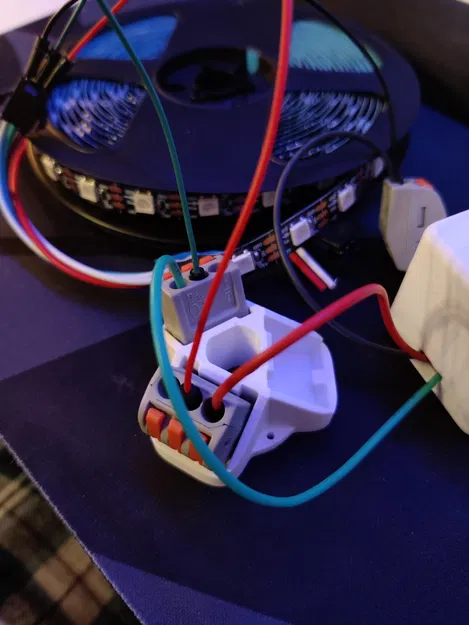 Đế Giữ Connector Wago 3 Chấu (Kiểu Cũ) - 3 Pin - Image 2