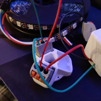 Đế Giữ Connector Wago 3 Chấu (Kiểu Cũ) - 3 Pin