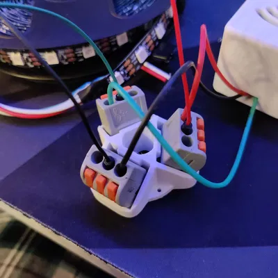 Đế Giữ Connector Wago 3 Chấu (Kiểu Cũ) - 3 Pin