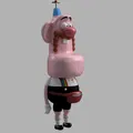 Mô hình Chú Đại Gia Đình (Uncle Grandpa) - Thumbnail 2