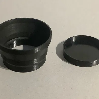 Nắp chụp và mui che ống kính cho máy quay phim Fujica P300