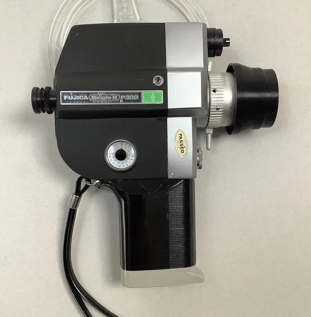 Nắp chụp và mui che ống kính cho máy quay phim Fujica P300 - Image 5