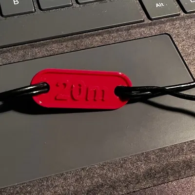 Phụ kiện giữ dây và nhãn cho anten dipole QRP