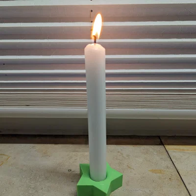 Chân Nến Hình Sao Mùa Giáng Sinh