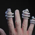 Coily Finger Puppet + Qbert Model - Thumbnail 1