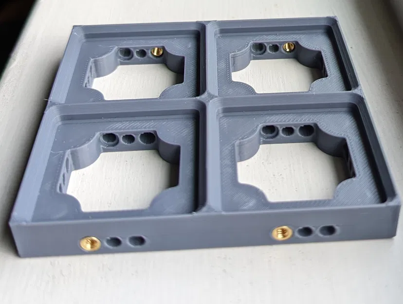 Gridfinity Refined - Đế Gắn Vít - Image 1