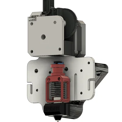 Ender 5 plus - Plate dẫn động trực tiếp E3D titan