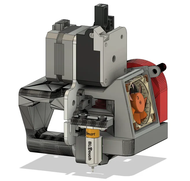 Ender 5 plus - Plate dẫn động trực tiếp E3D titan - Image 5