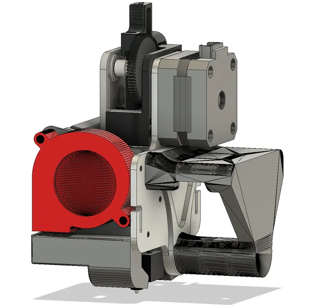 Ender 5 plus - Plate dẫn động trực tiếp E3D titan - Image 6