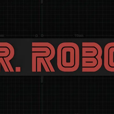 Biển hiệu Mr. Robot