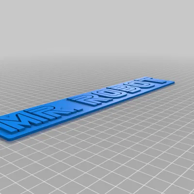 Biển hiệu Mr. Robot