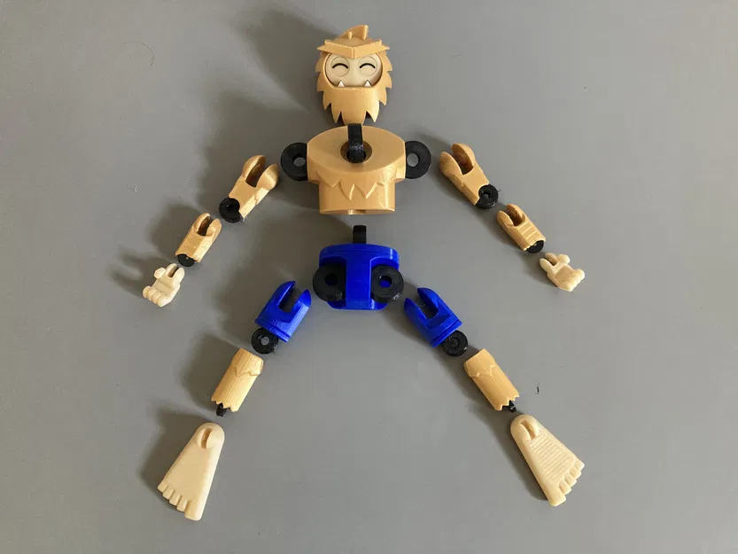 Crisp Cryptids - Sasquatch (Mô hình người tuyết khớp nối) - Image 8