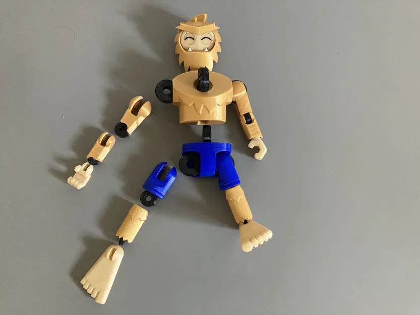 Crisp Cryptids - Sasquatch (Mô hình người tuyết khớp nối) - Image 9