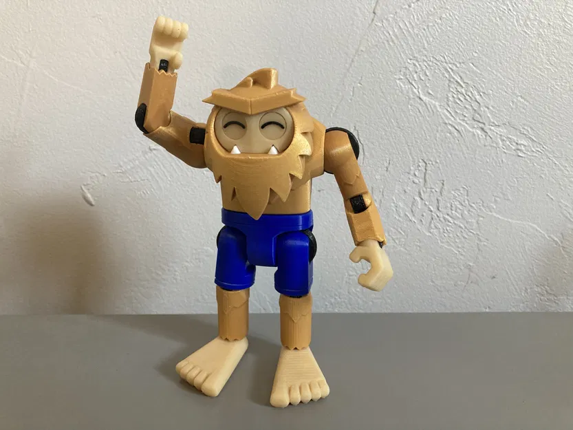 Crisp Cryptids - Sasquatch (Mô hình người tuyết khớp nối) - Image 11