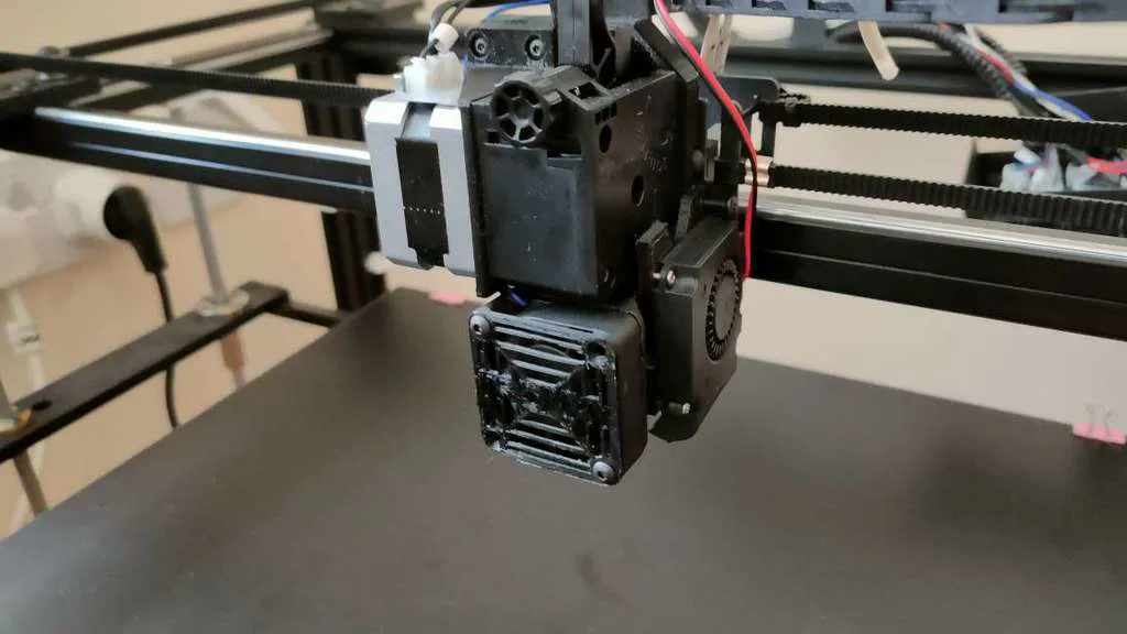 Bộ đẩy E3D V6 Titan Direct Drive Pancake cho X5SA Pro - Image 2