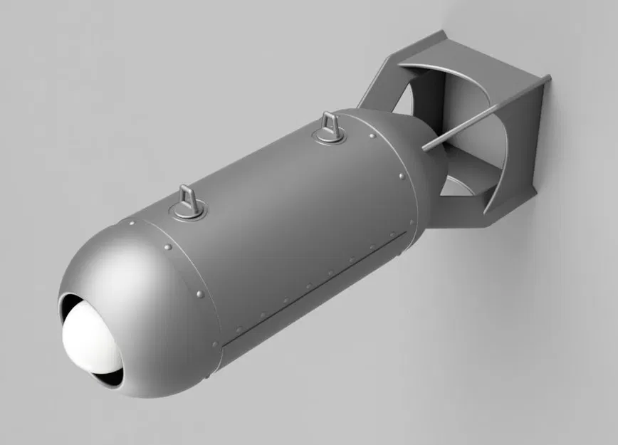 Đèn Bom Không Giật, Treo hoặc Đứng Tự Do (Phiên Bản Của Tôi) - Image 1