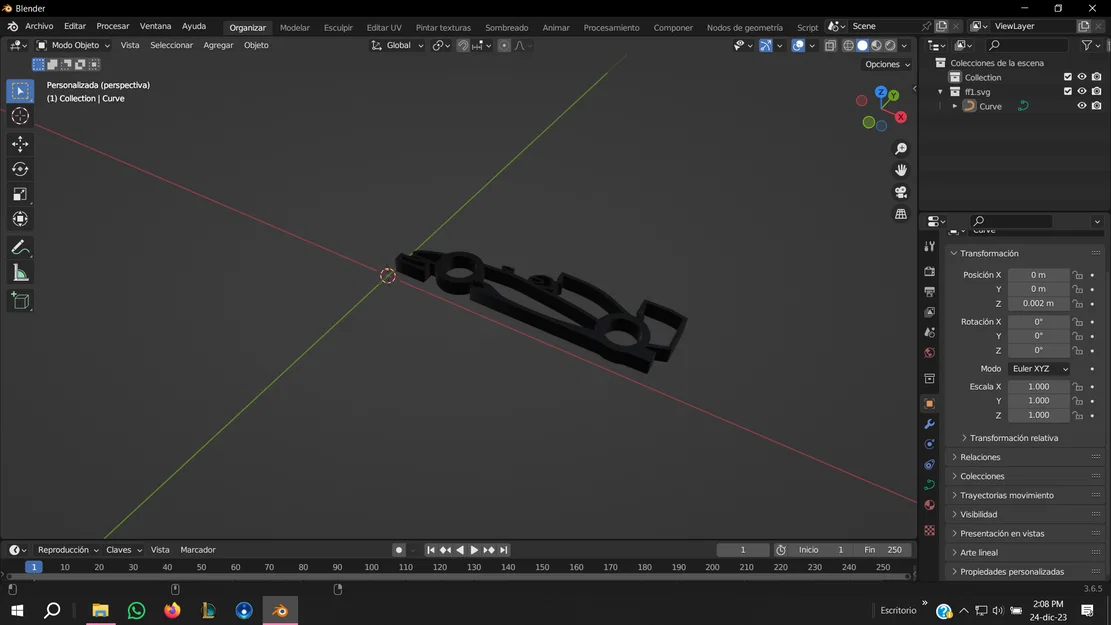 Mô hình xe Formula 1 (F1) vẽ theo kiểu Line Art - Image 2