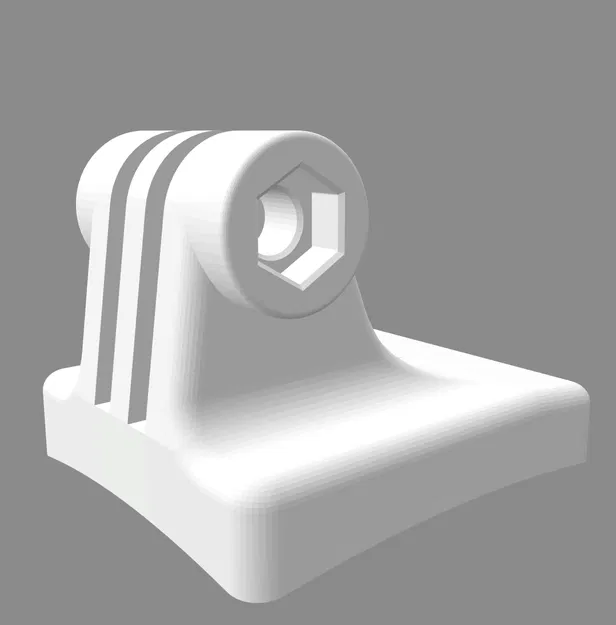 Giá đỡ camera DJI Action 2 cho mũ bảo hiểm - Image 1