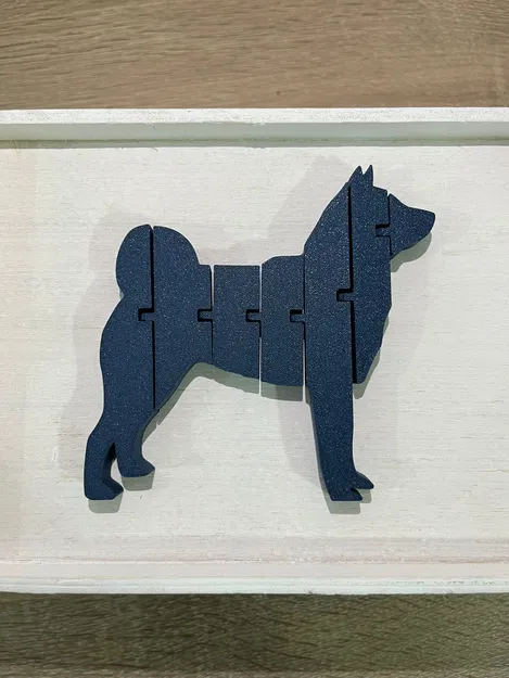 Mô hình chó Shiba-Inu uốn dẻo - Image 1