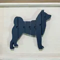 Mô hình chó Shiba-Inu uốn dẻo - Thumbnail 1