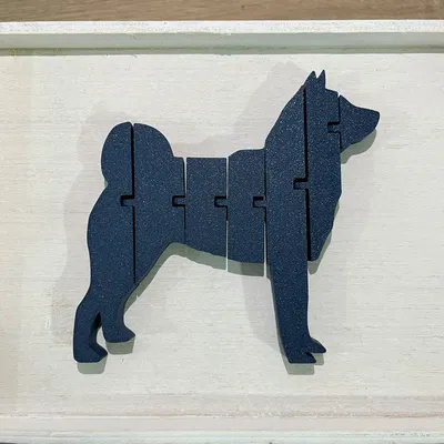 Mô hình chó Shiba-Inu uốn dẻo