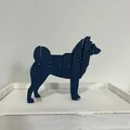 Mô hình chó Shiba-Inu uốn dẻo - Thumbnail 2