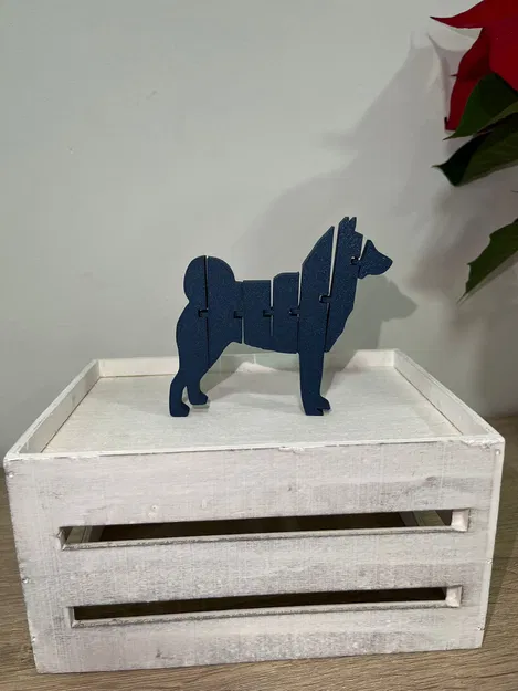 Mô hình chó Shiba-Inu uốn dẻo - Image 3