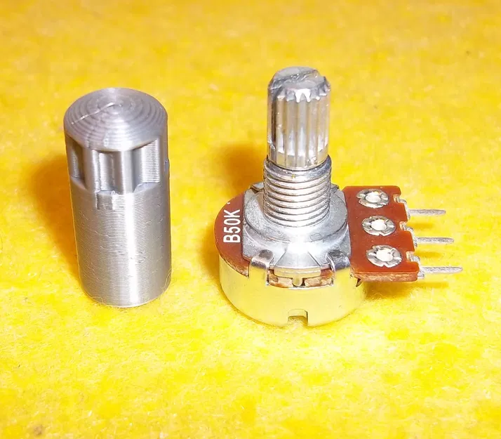 Nút vặn biến trở trục 6mm - Image 3