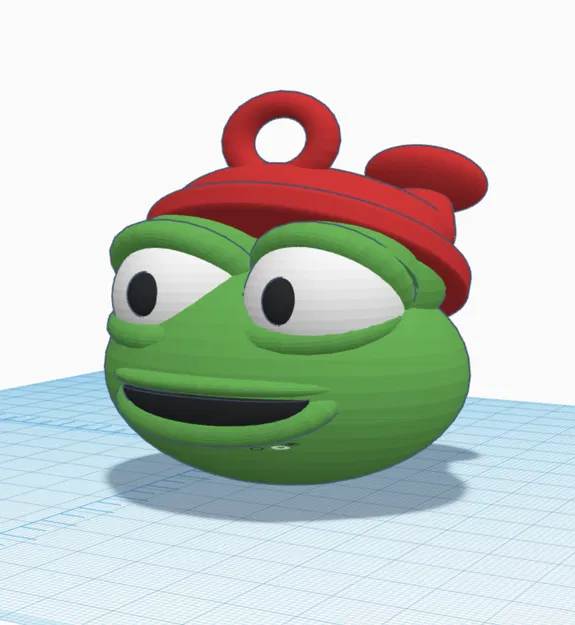 Đồ trang trí Giáng sinh Pepe Ếch - Image 1