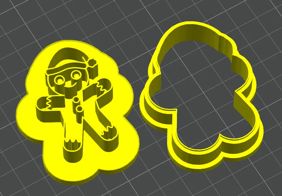 Khuôn Cắt Bánh Gừng Mũ Noel - Image 1