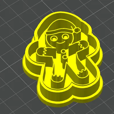 Khuôn Cắt Bánh Gừng Mũ Noel