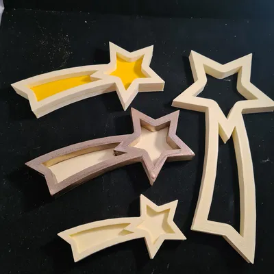 Trang Trí Giáng Sinh Hình Sao Băng