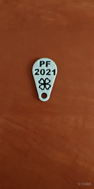 Móc Khóa Đồng Xu Xe Đẩy Hàng PF 2021 - Image 1